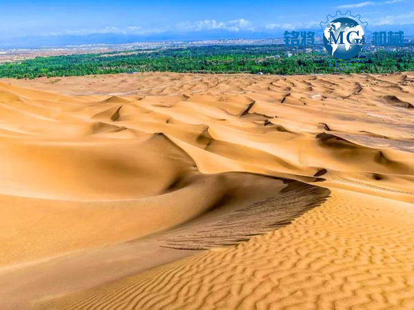 為什么沙漠的沙子不能用來建房子？