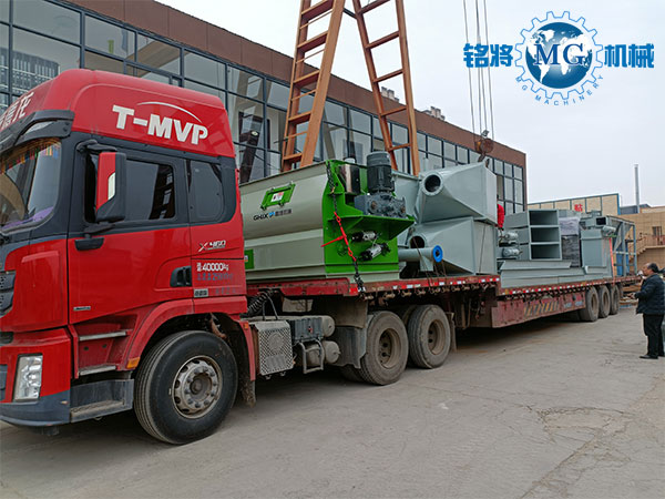 甘肅時產20噸干粉砂漿生產線已發(fā)貨！